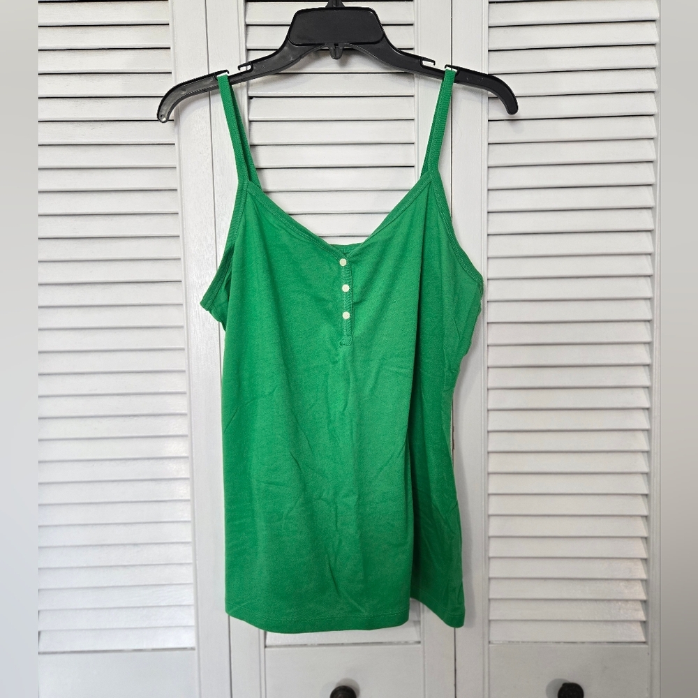 🟢 Old Navy Green Camisole Top